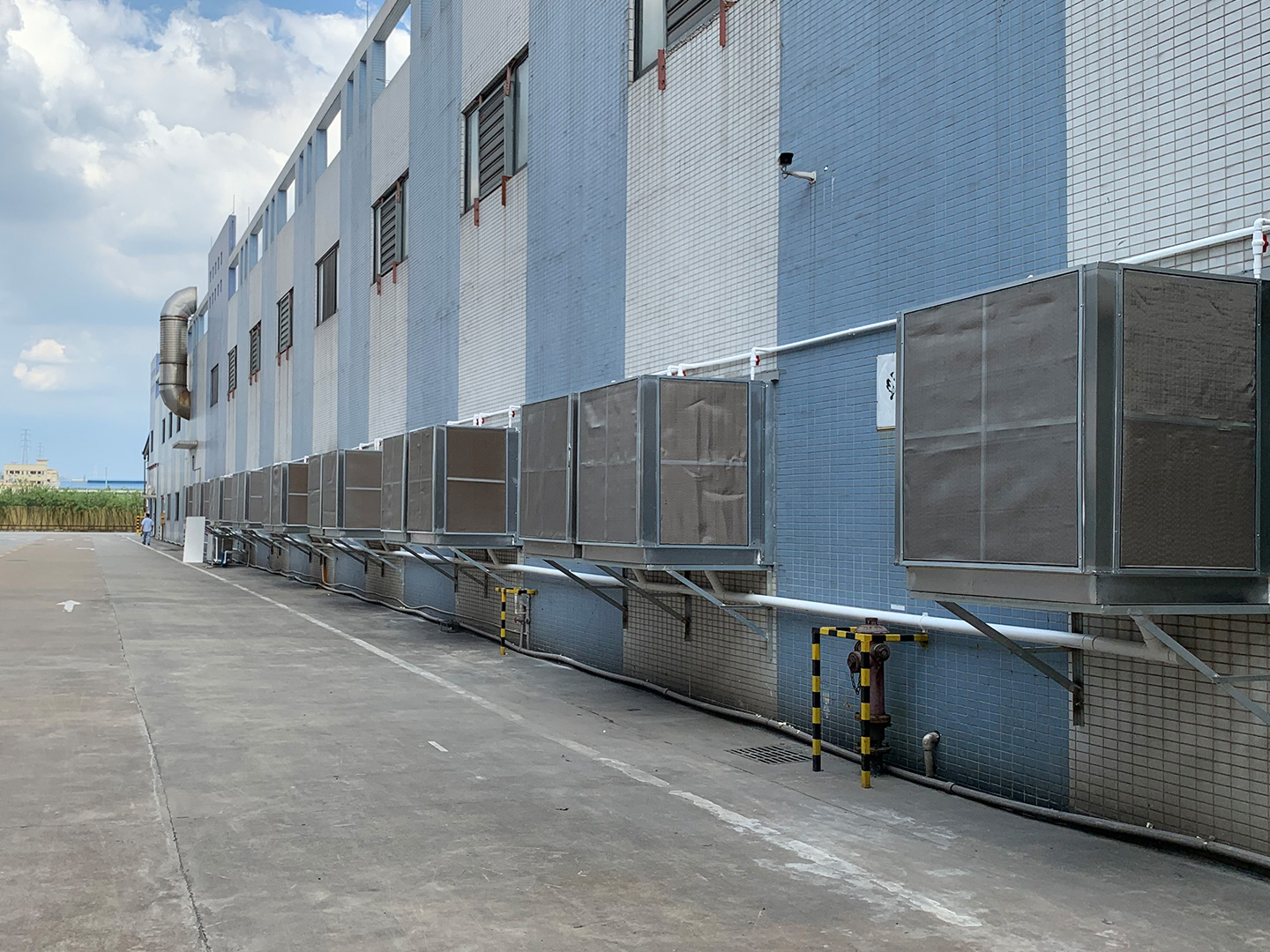 工厂车间通风降温工程